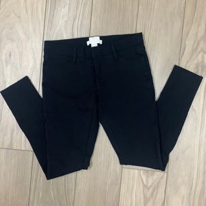 J. Crew 0P black stretchy ponte ankle skinny dress pant - The Gigi Pant